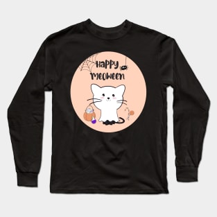 Happy Meoween Long Sleeve T-Shirt